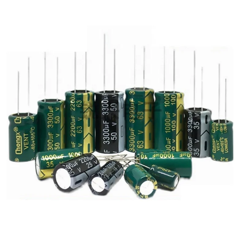 10 Condensadores Electrolíticos De Aluminio SMD 6.3V 10V 16V