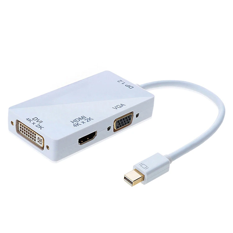 3-in-1 Mini DisplayPort(Thunderbolt) to HDMI/VGA/DVI Adapter Converter Male to Female From m.alibaba.com