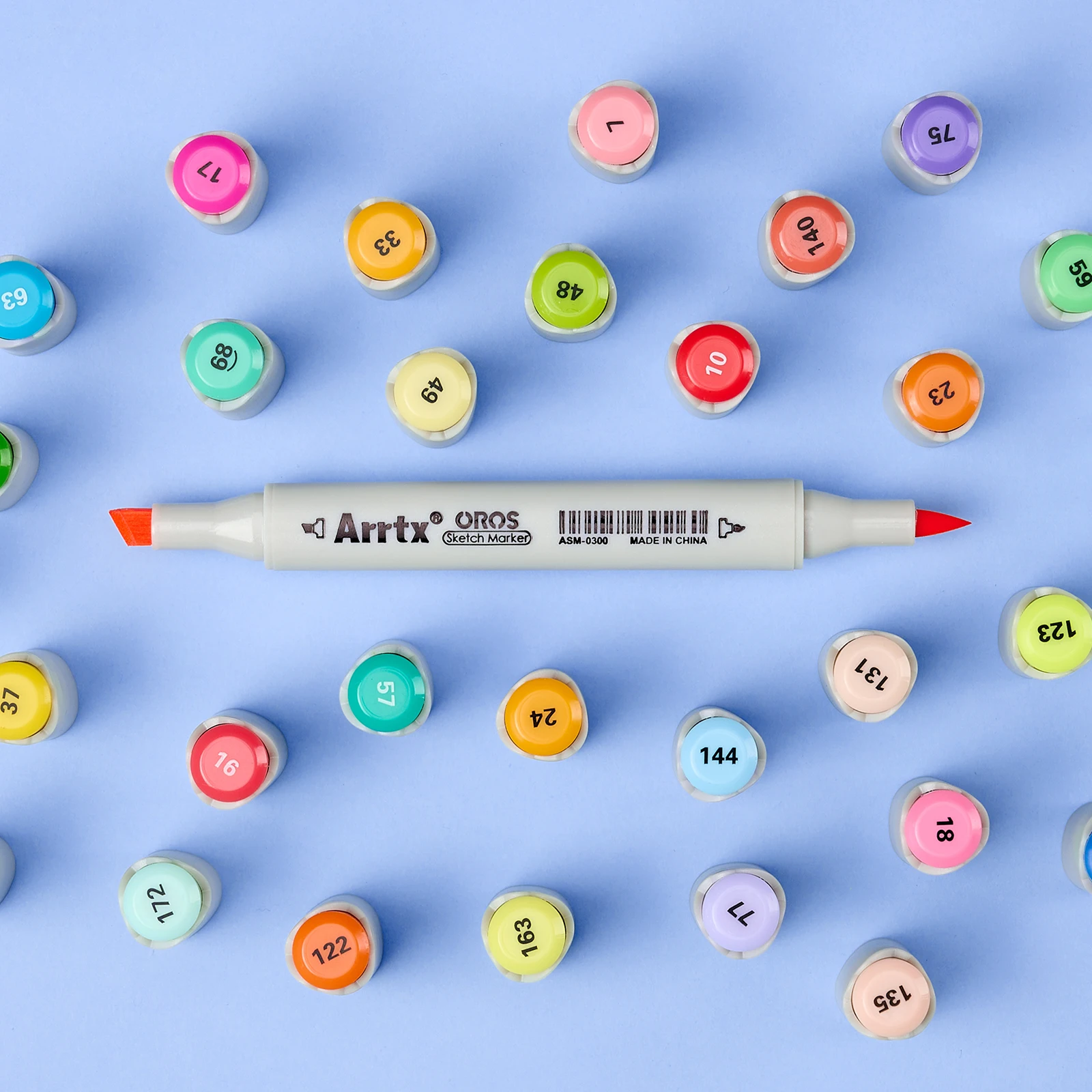 arrtx oros80 art markers 80colors brush