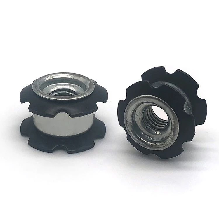 Spring Threaded Inserts Tube Star Insert Nuts Plum Shrapnel Nut M2 M5 M6 Quality Wholesale China Factory Nut