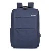 two zipper with USB  navy