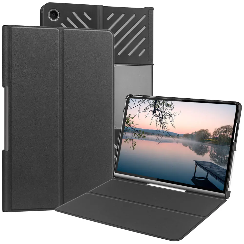 Laudtec Pbk249 Multi-Angle Holder Tablet Case Pure Colour Luxury Simple Business Anti Scratch For Lenovo Tab Plus 11.5