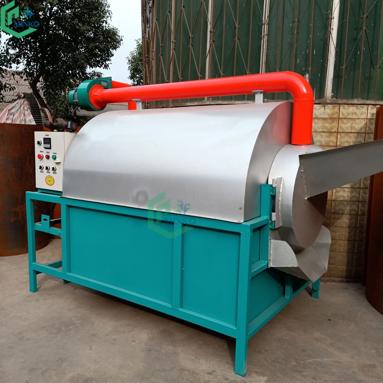 Automatic Rotation 25kg Peanut Corn Cobs Roasting Groundnut Roaster Machine
