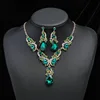 Peacock green