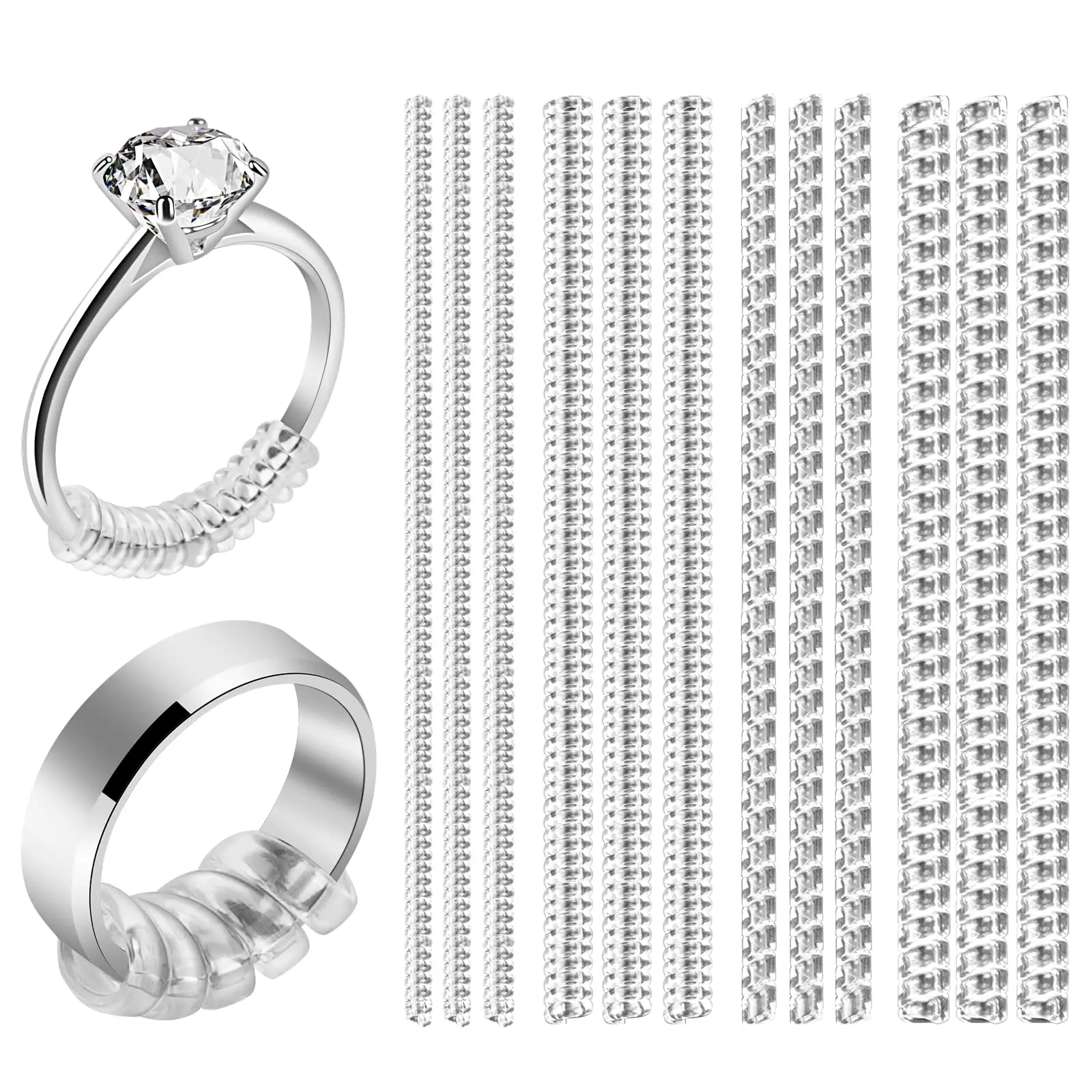 Регулятор для колец 12 шт. 4 размера