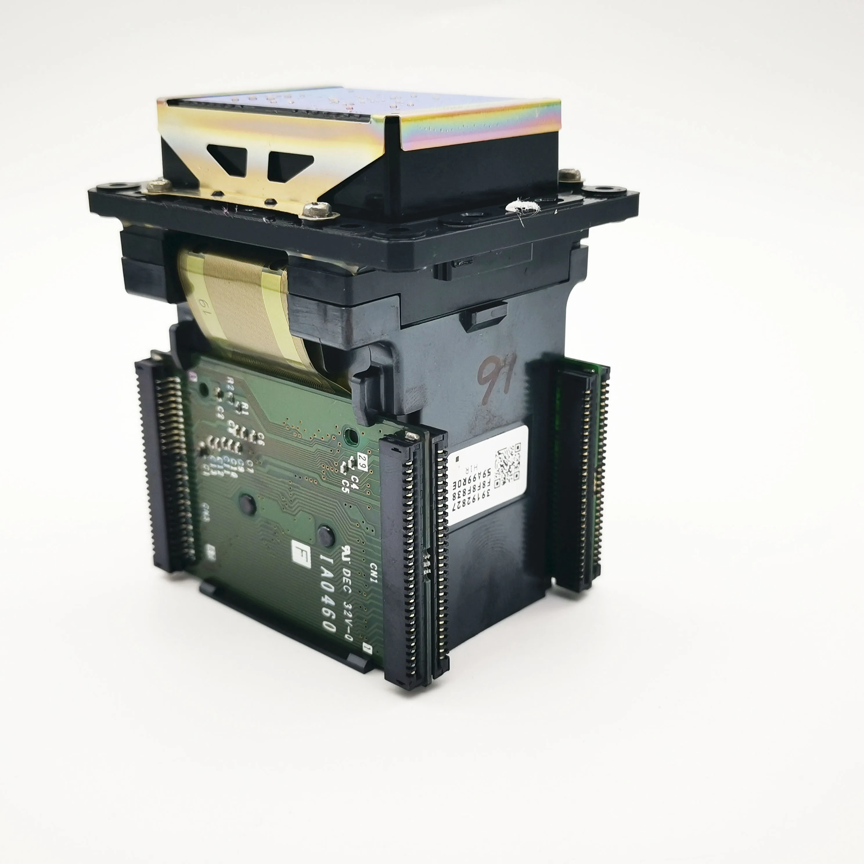 Б/у Экологически чистая печатающая головка DX7 с полными насадками dx7 для roland bn 20 на