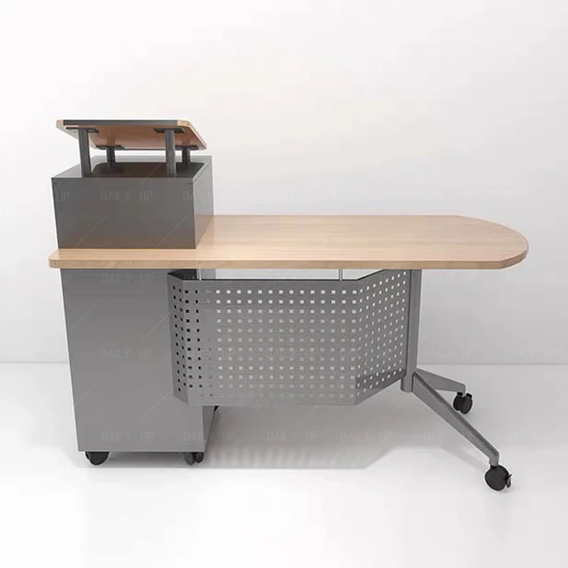Simple Design School Furniture Teacher Table With Drawers For Staff teacher table and chair
