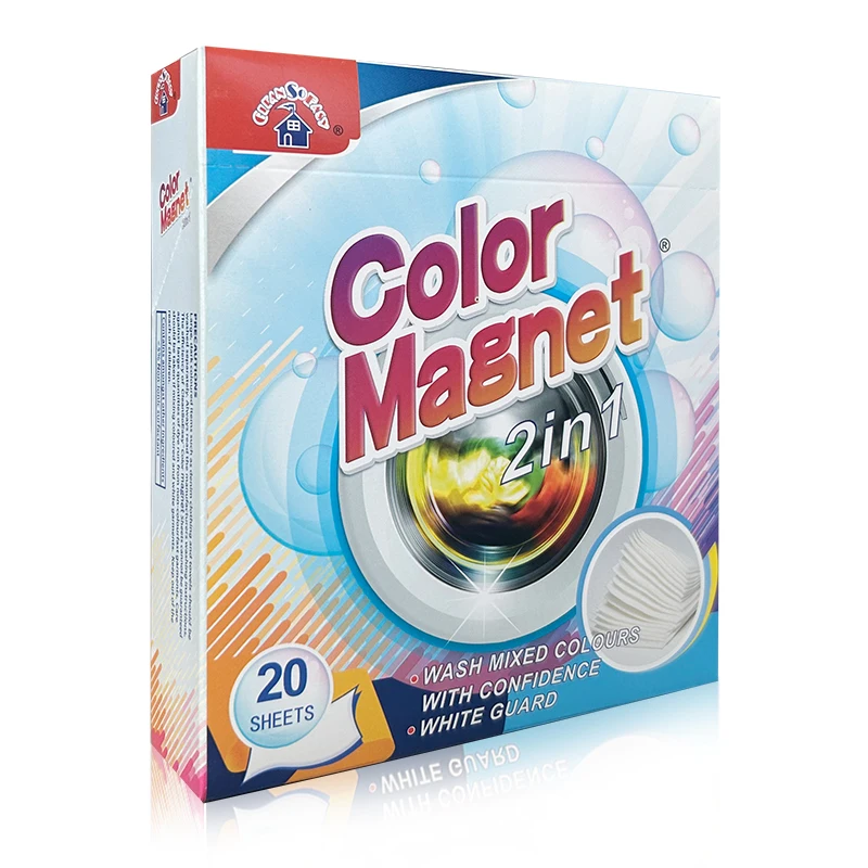 Washing Clean Color Catcher Laundry Degradable Sheets Color Grabber Laundry Sheet Colour Catchers for Laundry