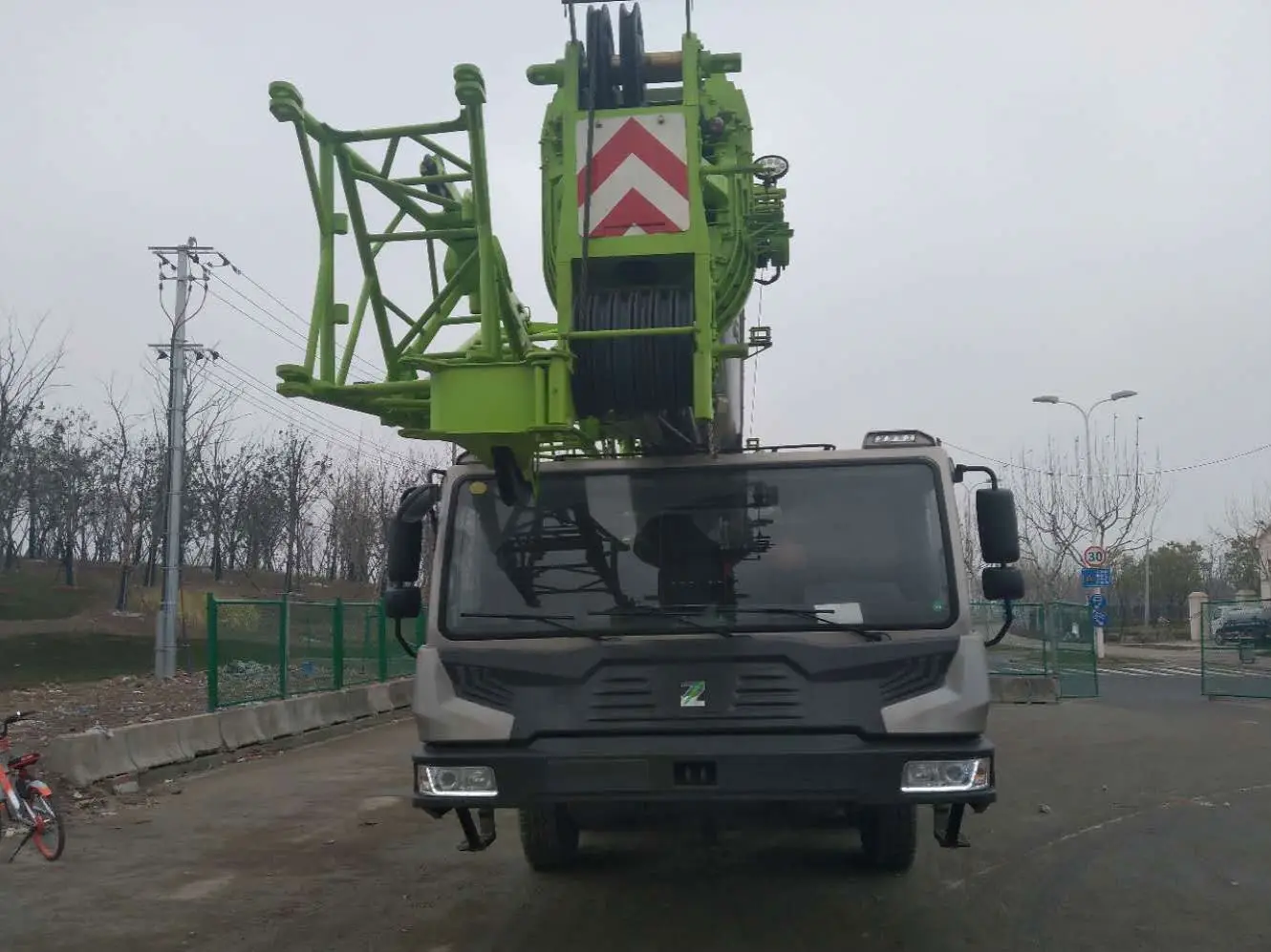 Zoomlion 55Ton Mobile Truck Crane Construction Machinery Lifting Crane