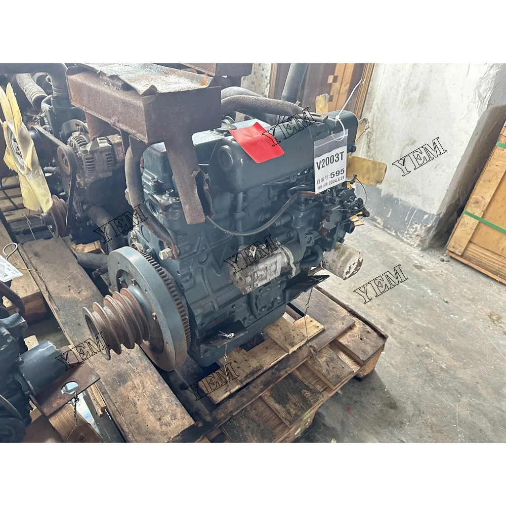 Used Complete Engine Assembly for Kubota V2003T 6