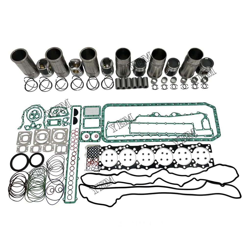 D6CB Cylinder Liner Kit With Gasket Set for Hyundai Universal Engine Parts 5