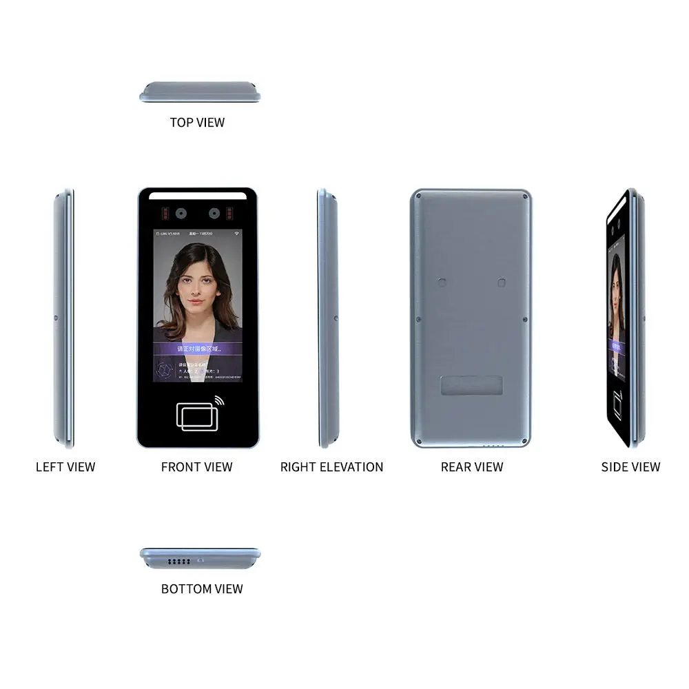 Android Visitors Management Door Controller Facial Devices Ai Biometric Products Face Recognition Access Control System