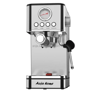 Electric Espresso MachineProfessional  Best Expresso Cafetera Coffee Maker Coffee Machine with Grinder China Espresso