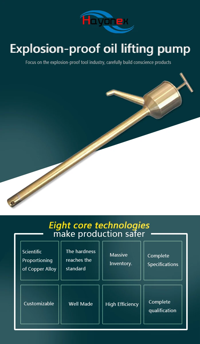 Explosionproof Oil Lifting Pump Manual Explosionproof Tools Made Of