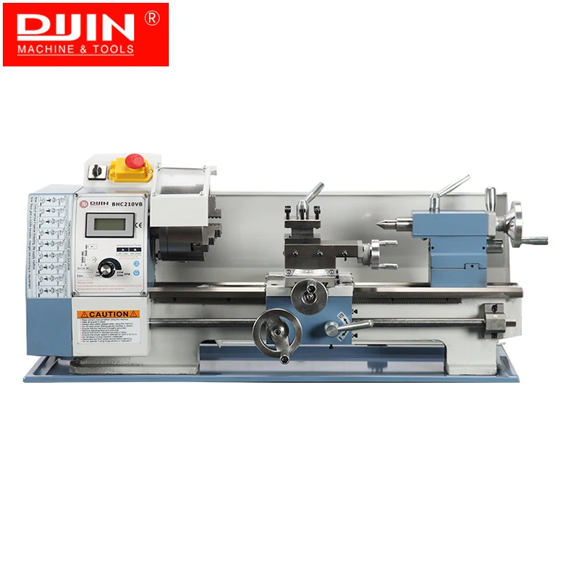 Small Household Lathe WM210V Bench Mini Lathe Machine 8x16 Metal Torno 38mm With CE Approved
