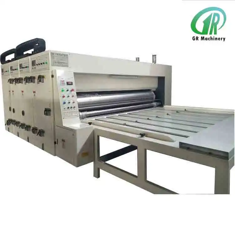 Pasting Paper Machinery Semi-Auto Corrugated Carton And Printing Slotter Die Cutting Machines