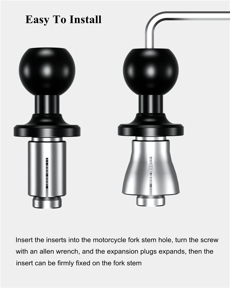 17 мм 25 1 дюйм болт ОЗУ мотоциклетное крепление для телефона шаровой адаптер держатель мобильного базовое основание