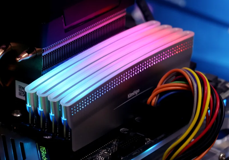 KIMTIGO Newly Released DDR4 RGB Series  DDR4 16GGB 32GB 8GB 3600MHZ for Gaming User Special