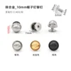 10mm zinc alloy cap nail rivet, 6mm Phillips head screw