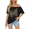 Black Gold Butterfly
