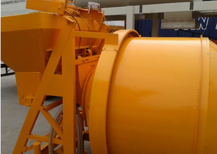 Factory Supply Small Diesel Portable Concrete Mixer for Concrete pump machine JZC500D CM500