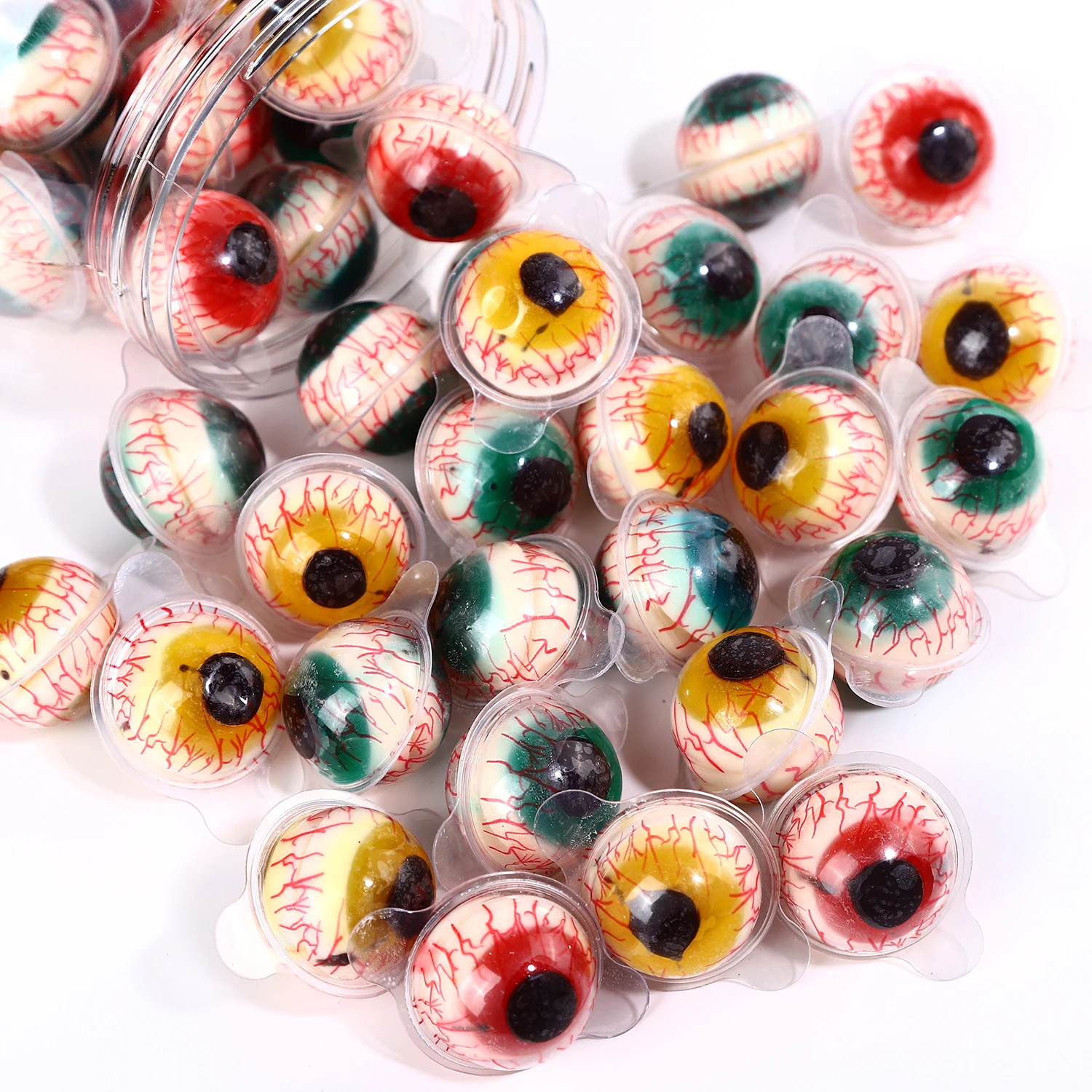 Halal Sweet Imported Eyeballs Candy and Sweets Candies Wholesale Eyes Gummy Candy
