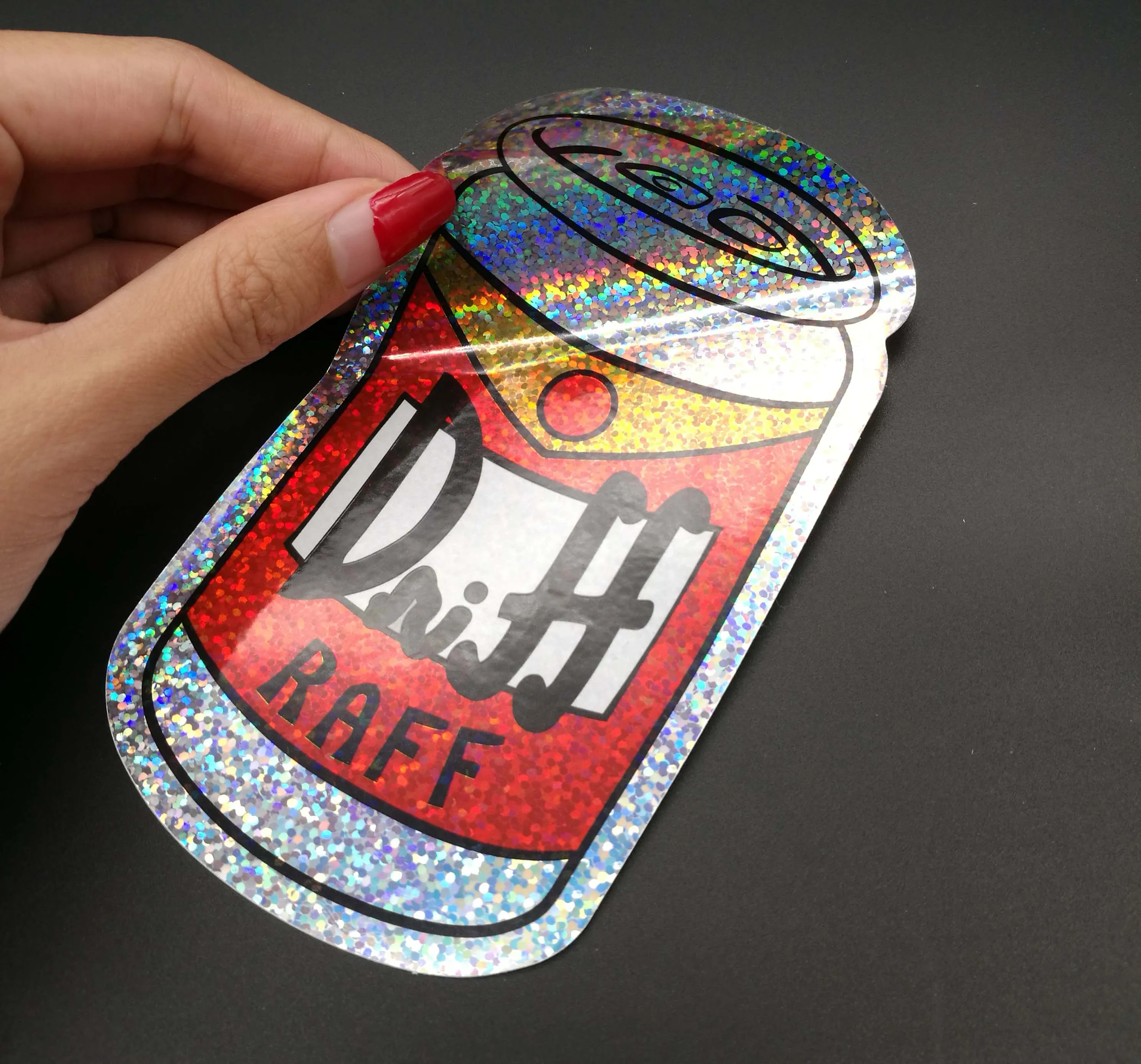 Custom Printing Waterproof Vinyl Stickers Die Cut Stickers Adhesive Pvc ...