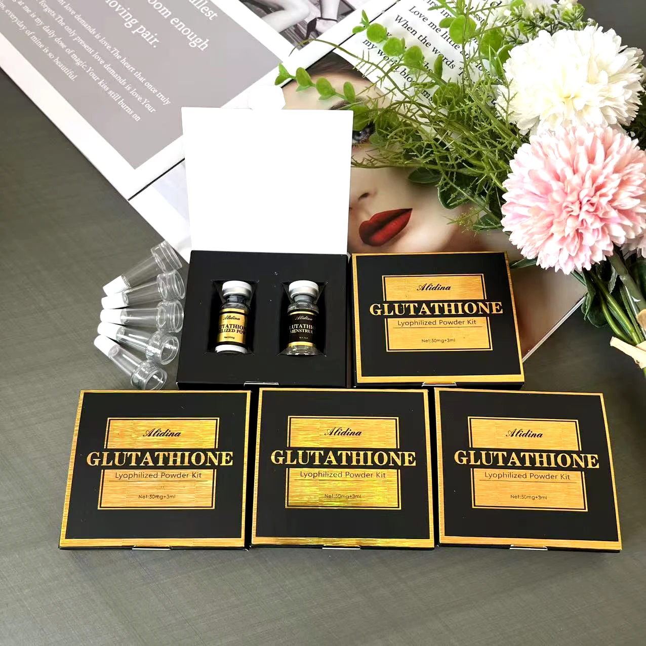 Korean Glutathione Age-Aging Pure Rejuvenating Skincare Cosmetic Skin Care  Peptides Vitamin c Glutathione Whitening Face Serum D