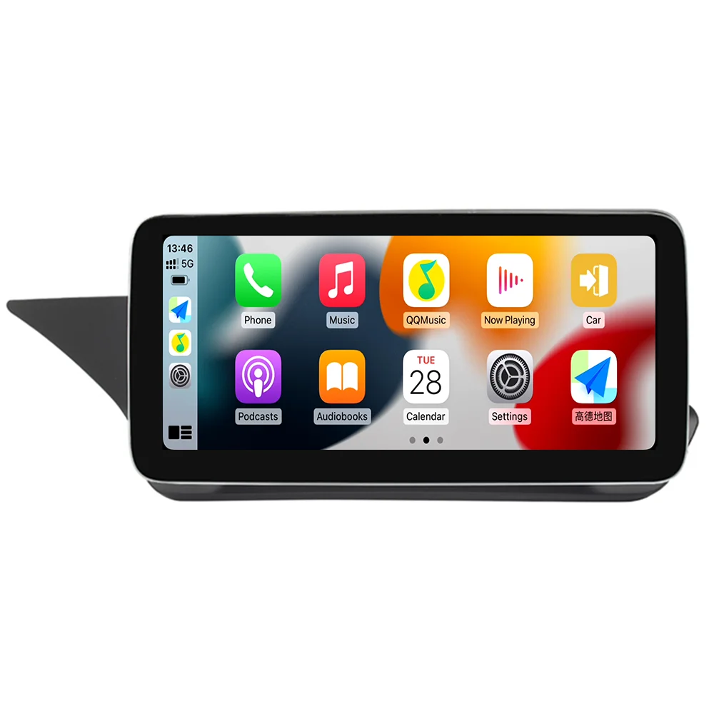 中古】【未使用】Android 12 カーステレオ GPS ナビ メルセデスベンツ Eクラス W212 E200 E260 W207 タッチスクリーン  マルチメディアプレーヤー + DVR用,Qualcom メルセデスベンツEクラスW212用Android AUTO Carplay 8コア車ビデオ プレーヤーナビゲーションマルチ ... 