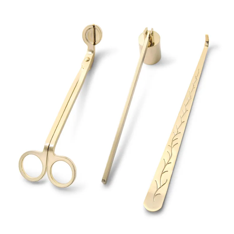 Accessories Snuffer Wick Trimmer Dipper And Tray Candle Tool Set Buy Candle Tool Set,Wholesale