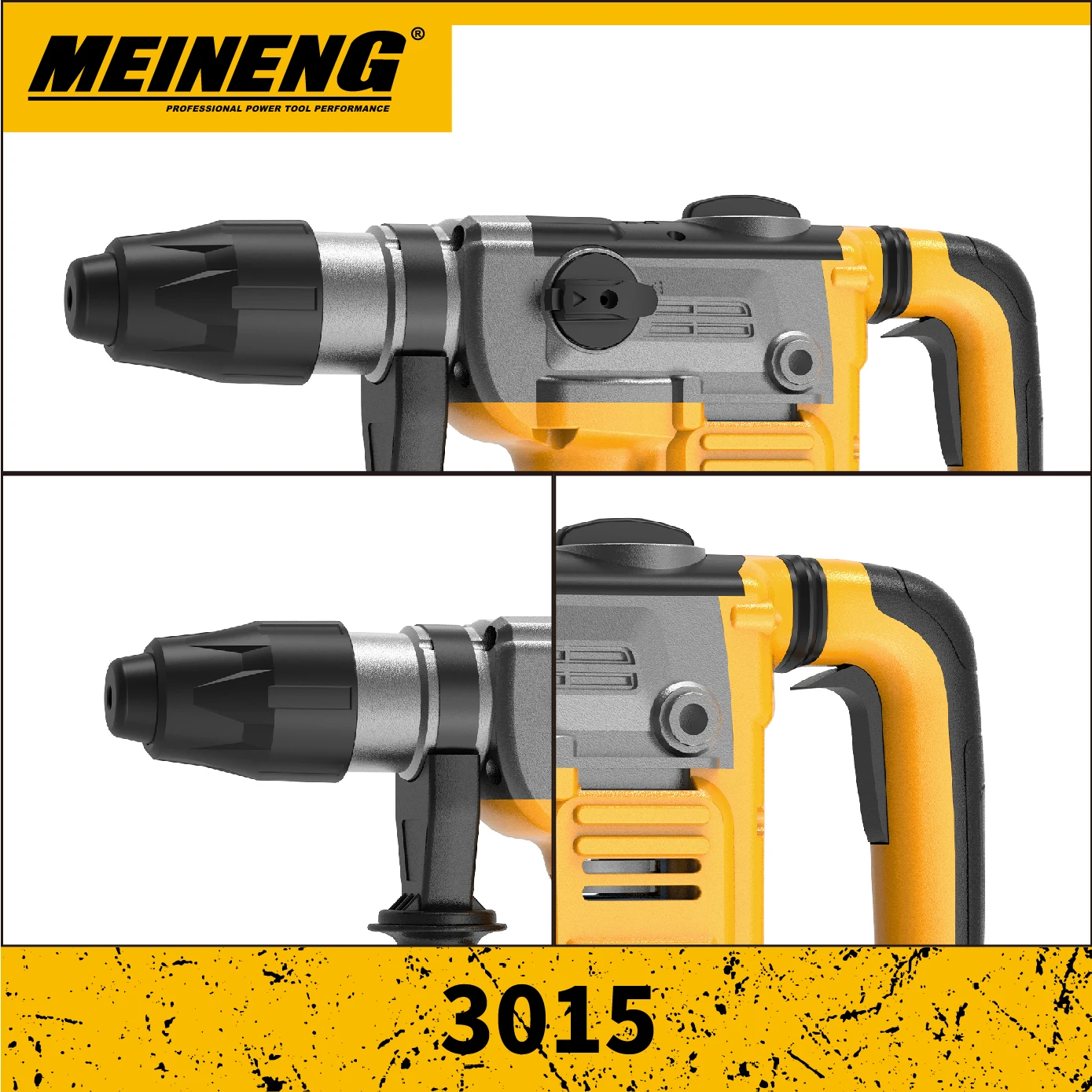 3015 Multifunctional Use Hammer Power Tools Concrete Breaker Demolition Electric  Hammer Drill