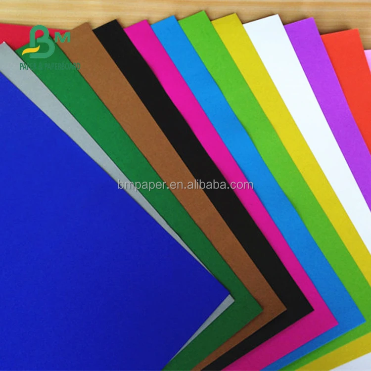 180gsm uncoated colored manila paper board