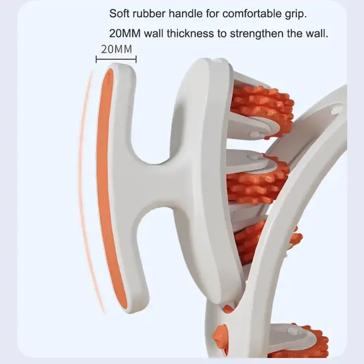 l0103 multifunctional ring shaped leg clamp slimming massager fitness leg shaping clip muscle relaxation roller device-5