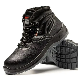 Anti Smashing Work Safety Shoes Anti-static Men Women Anti-Slip Safety Shoes for Winter Spring Autumn Factory Use