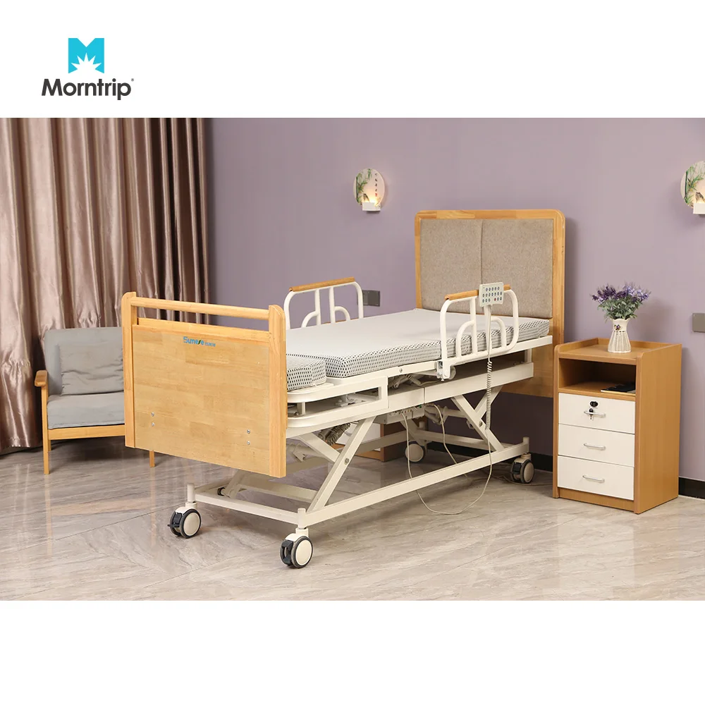 Morntrip High-End Smart Multi Function Electric Adjustable  Nursing Bed Tunisia for Senior Nursing Home