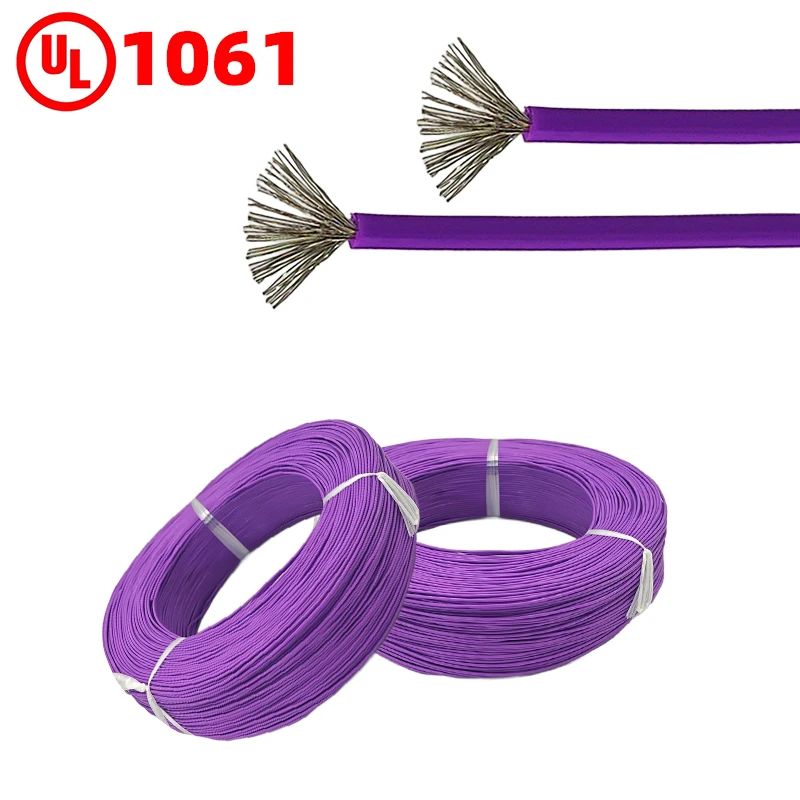 UL1061 Super Quality 20 22 AWG Flame-Retardant Wire  Fire Resistant PVC PE Home Wiring Cable CE VW-1 Compliance for House Wire