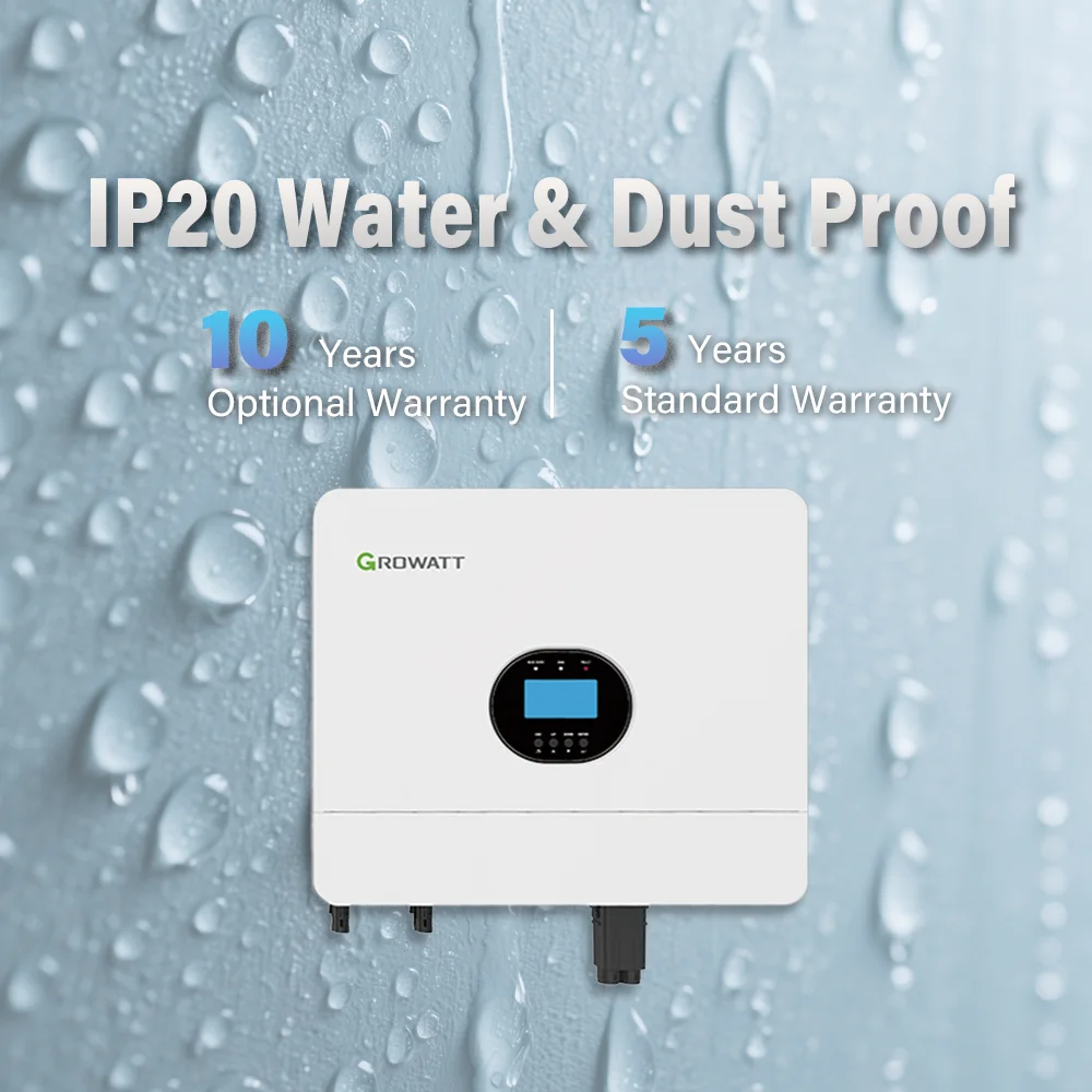 product high quality 6kw single phase pure sine off grid solar inverter growatt spf 6000es plus with lithium battery ac output-2