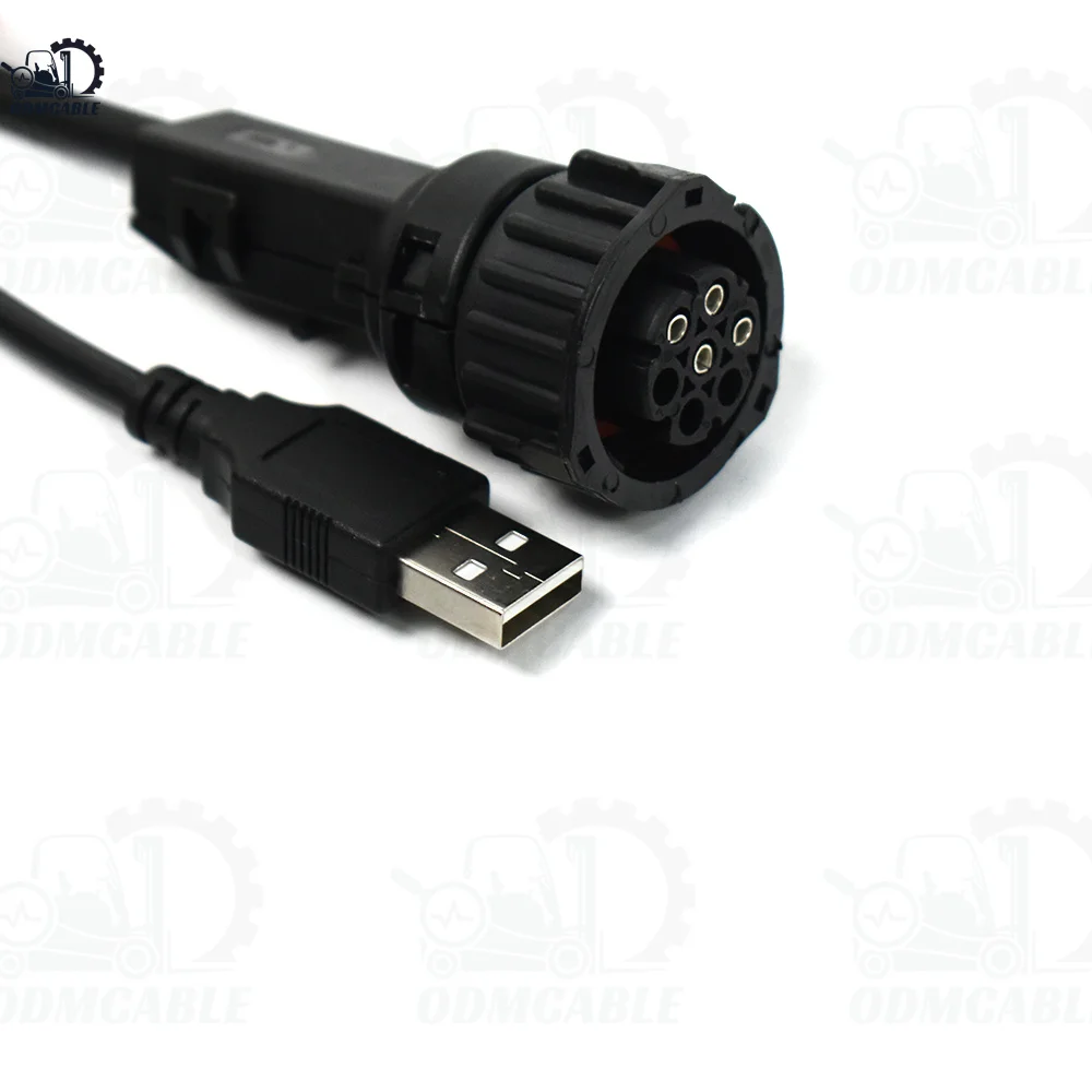 2024 Linde Canbox and Doctor Diagnostic Cable With CFC2 Laptop Pathfinder Software Forklift Truck Diagnostic Tool LSG Linde
