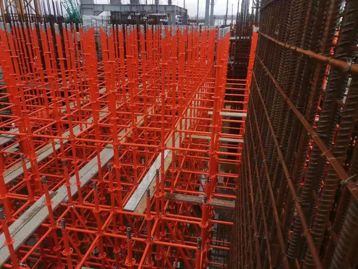 Steel Scaffold System Hot Dip Galvanized Ringlock System Scaffolding