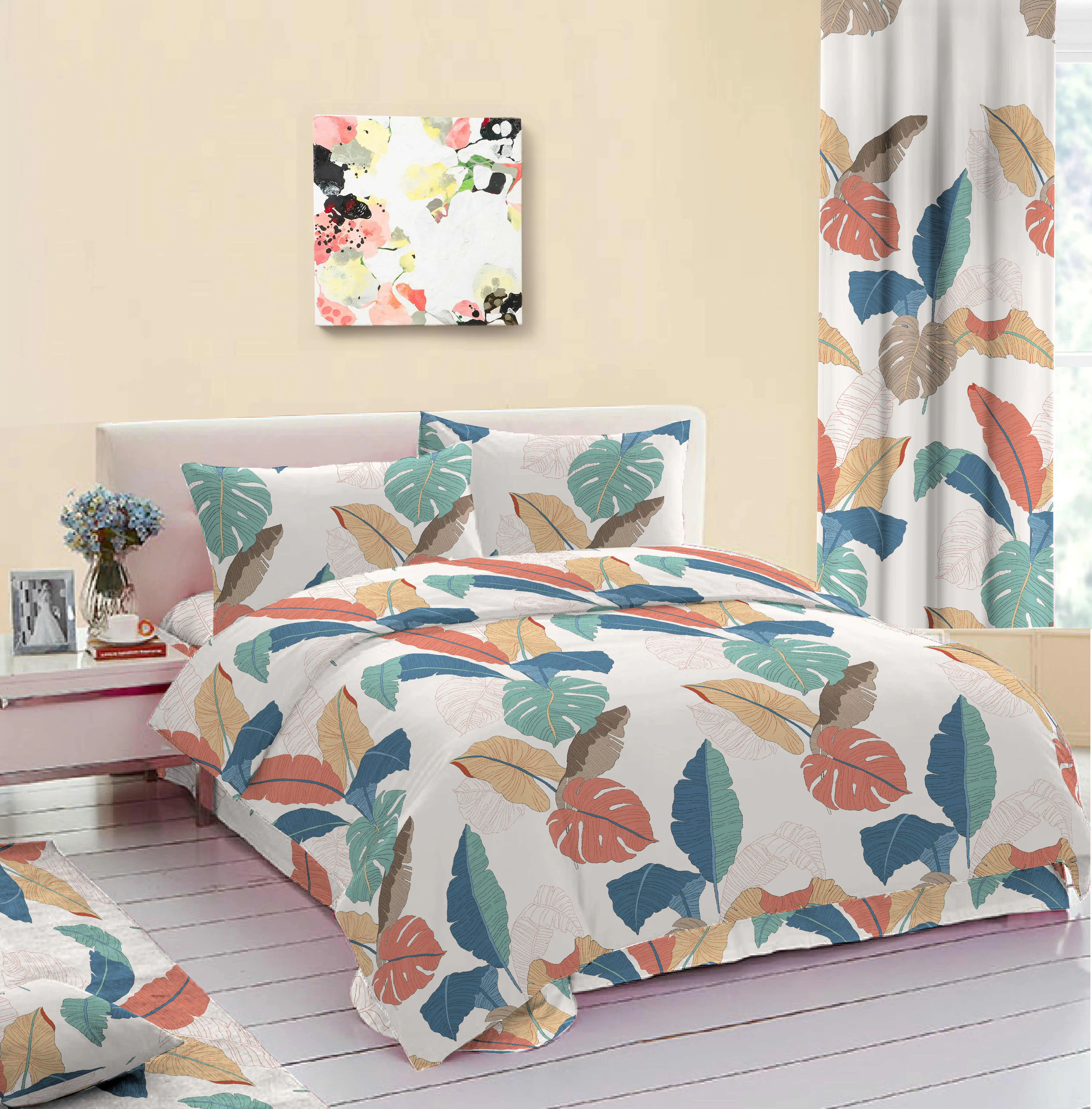 Cheap Factory Price Surplus 100 Polyester Home Textile Product Raw Material Microfiber Fabric In