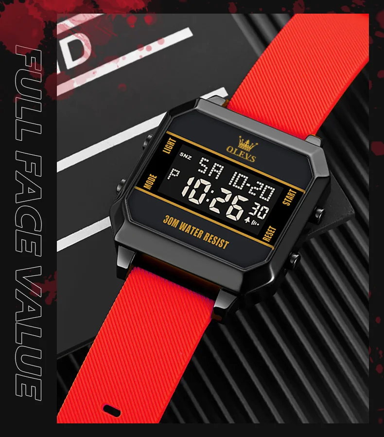Digital watch classic | 2mrk Sale Online