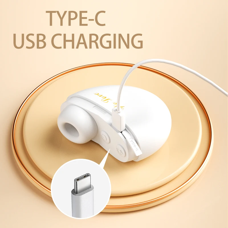 USB charging cable and power specifications for the egg vibrator