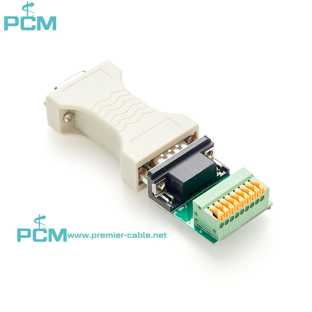 Industrial RS-232 to RS-422 Converter with Terminal Block details