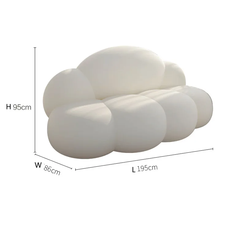 Cloud Shape Sofa Set Creative Morocco Design Soft Furnishings Decoration Sofa Settee Set