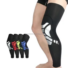 Neoprene Workout Compression Leg Sleeves Gym Sport Summer Leg Sleeve Basketball Running Weightlifting Elastic Knee Sleeve