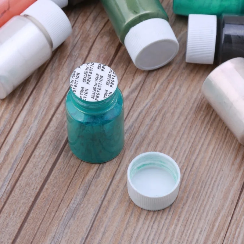 30 цветов, цветной пигмент из эпоксидной смолы, набор порошков из слюды