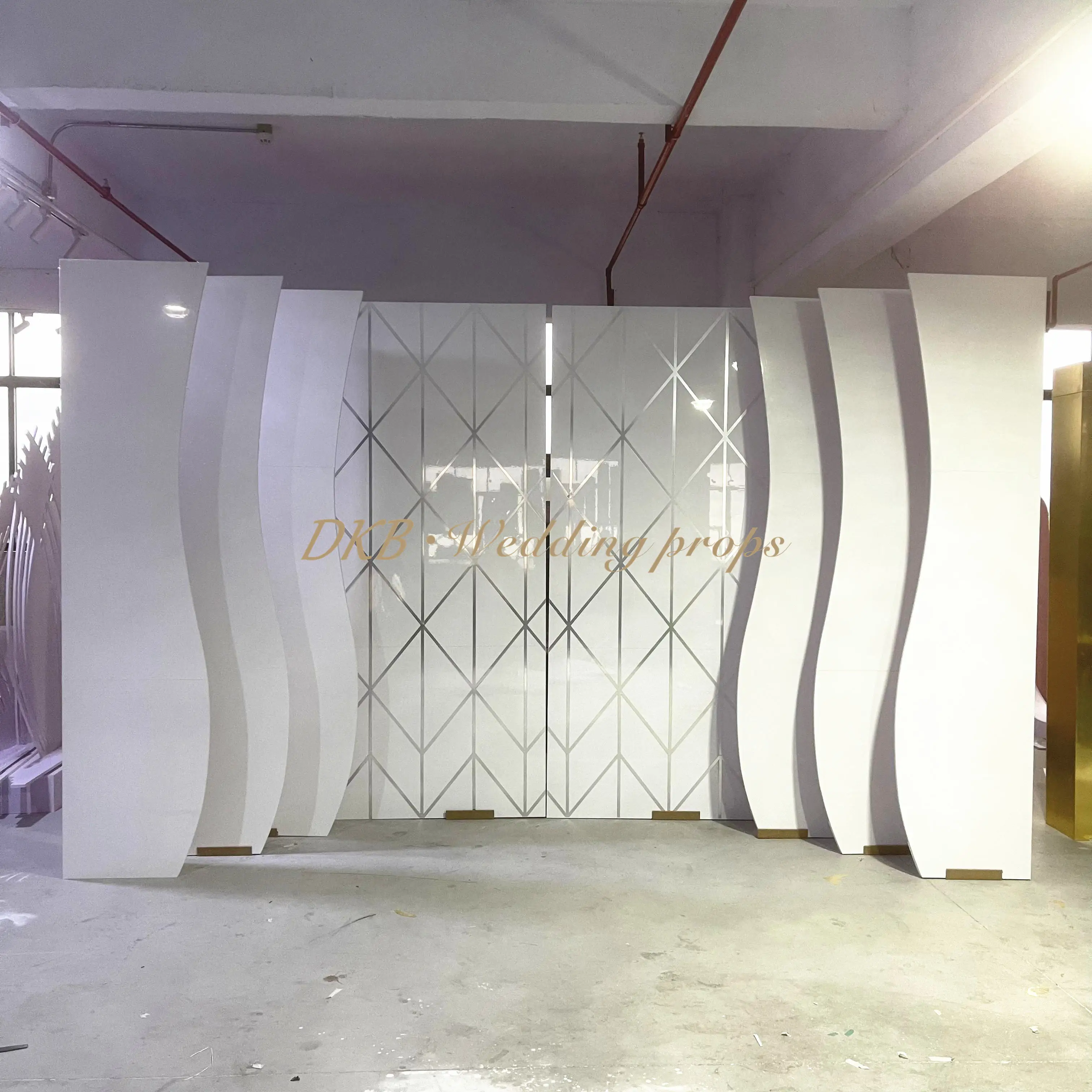 Customized Acrylic PVC Wedding Backdrop - Easy Assembly