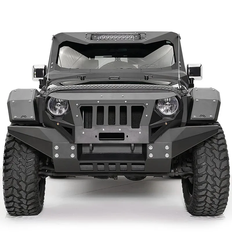 jk fab fours front bumper