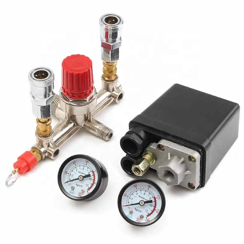 15-240V switch  Air Compressor Pressure Switch Control Valve 90-120 PSI 