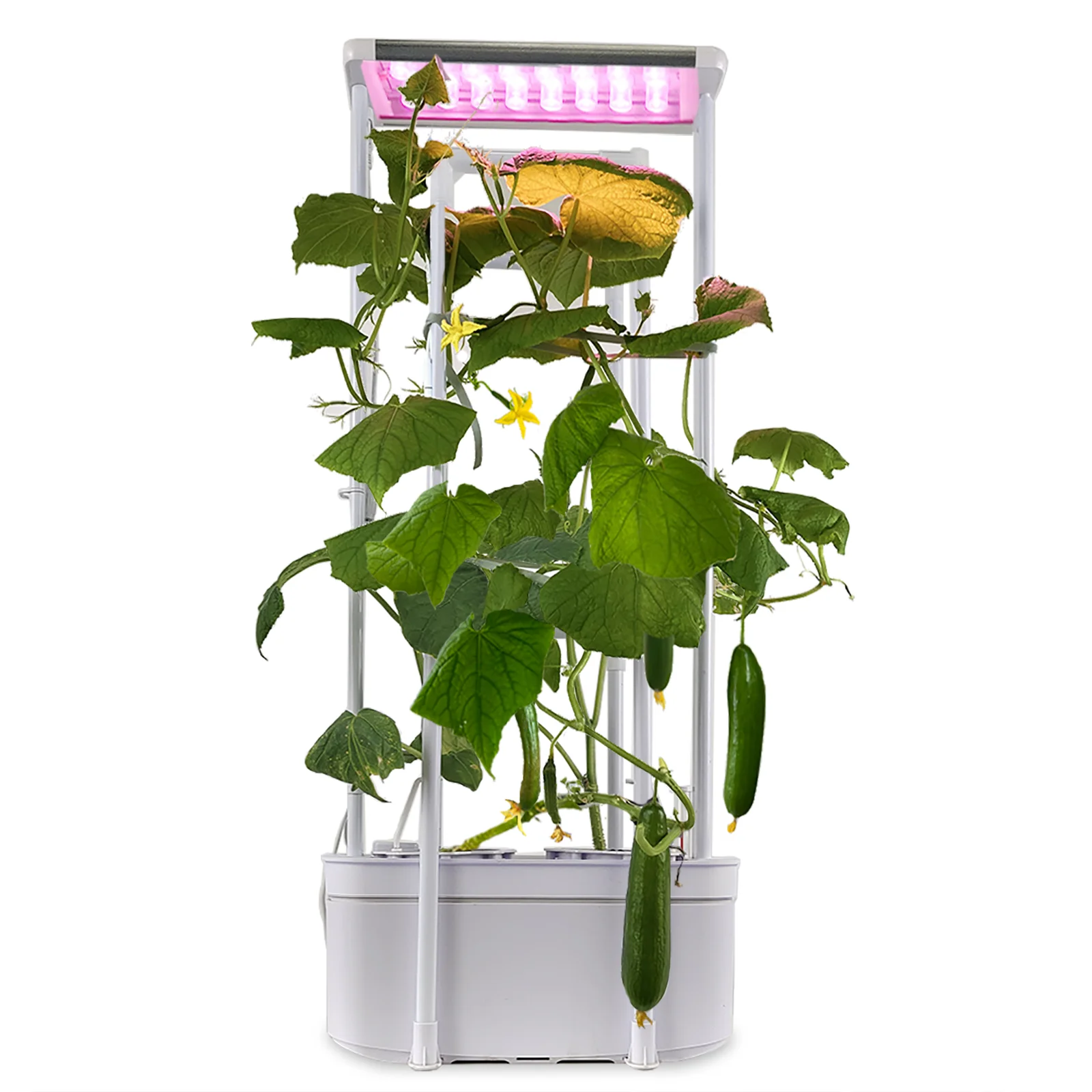 Home Complete Vertical Hydroponic Garden Growing System Grow Kit